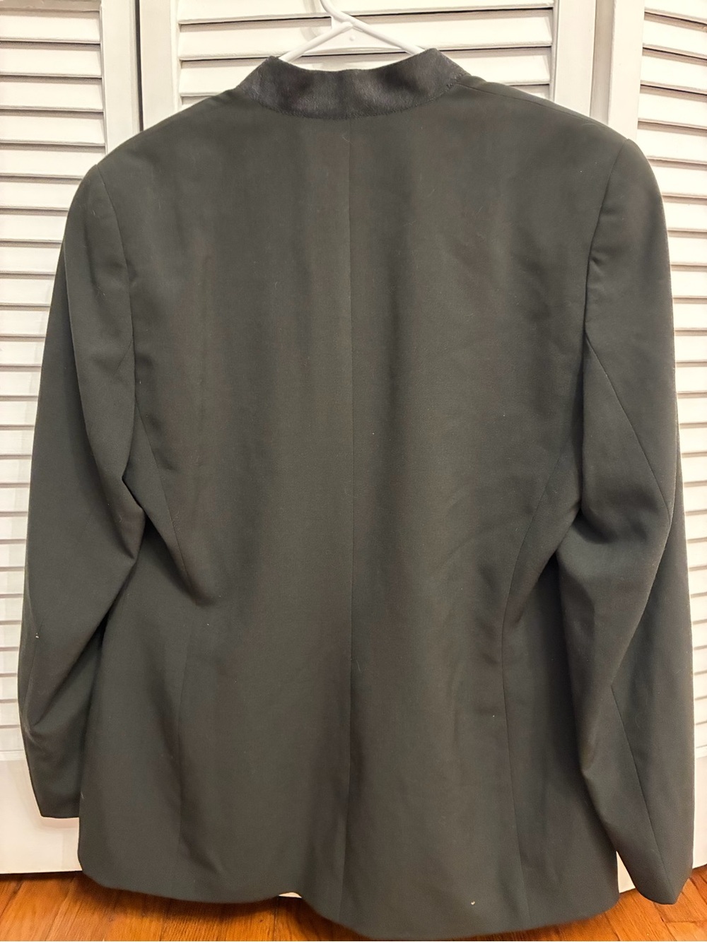 Vintage Thalian Dark Olive Green Women's Blazer - Picture 5 of 11